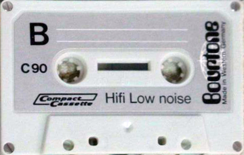 Compact Cassette Bourtone 90 Type I Normal Germany
