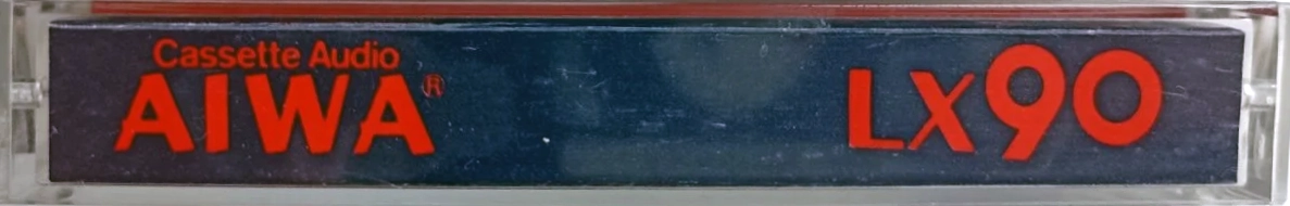 Compact Cassette Aiwa LX 90 Type I Normal 1979 Japan