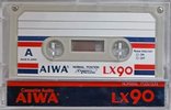 Compact Cassette Aiwa LX 90 Type I Normal 1979 Japan