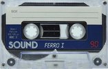 Compact Cassette Sound Ferro I 90 Type I Normal 1990 Europe