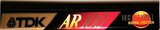 Compact Cassette TDK AR 100 "AR-100EA" Type I Normal 1995 Europe