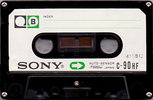 Compact Cassette Sony HF 90 Type I Normal 1972 USA