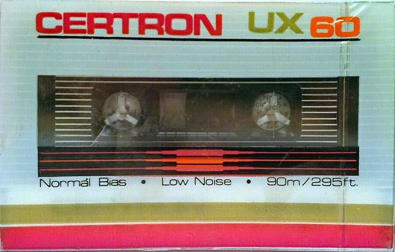 Compact Cassette Certron UX 60 Type I Normal USA