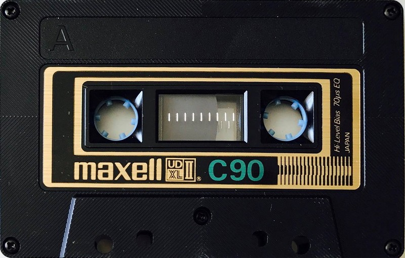 Compact Cassette Maxell UD XLII 90 Type II Chrome 1980 Europe