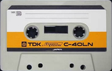 Compact Cassette TDK 40 Type I Normal 1972 USA