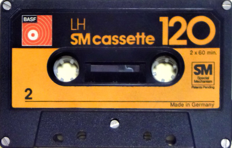 Compact Cassette BASF LH 120 Type I Normal 1976 Europe