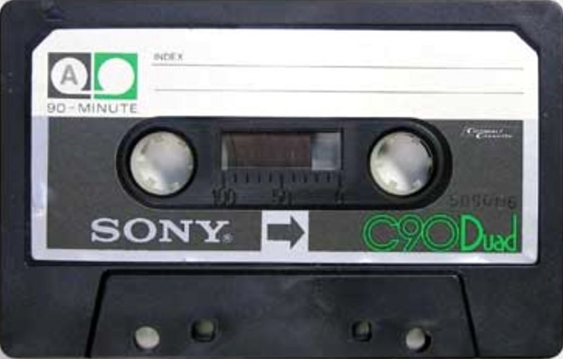 Compact Cassette Sony Duad 90 Type III Ferro Chrome 1977 Japan