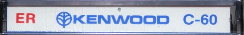 Compact Cassette Kenwood ER 60 Type I Normal 1980 Japan