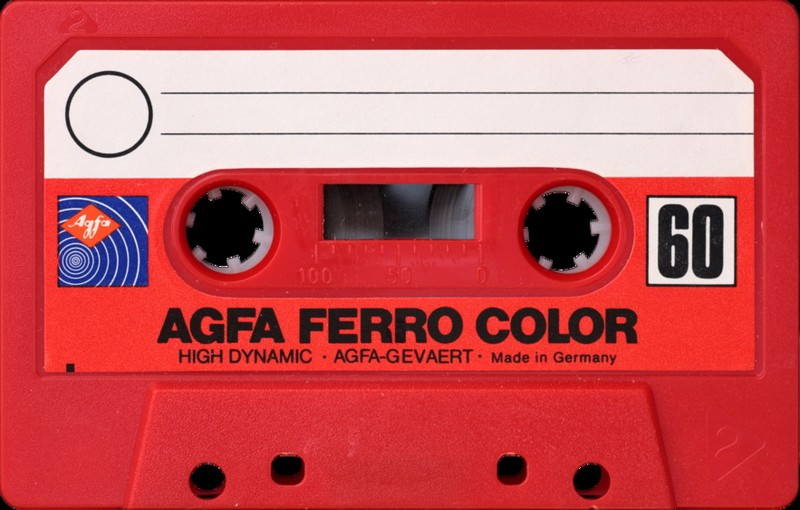 Compact Cassette AGFA Ferrocolor 60 Type I Normal 1978 Europe