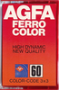 Compact Cassette AGFA Ferrocolor 60 Type I Normal 1978 Europe