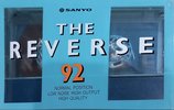 Compact Cassette Sanyo The Reverse 92 "C-R92(B)" Type I Normal 1986 Japan