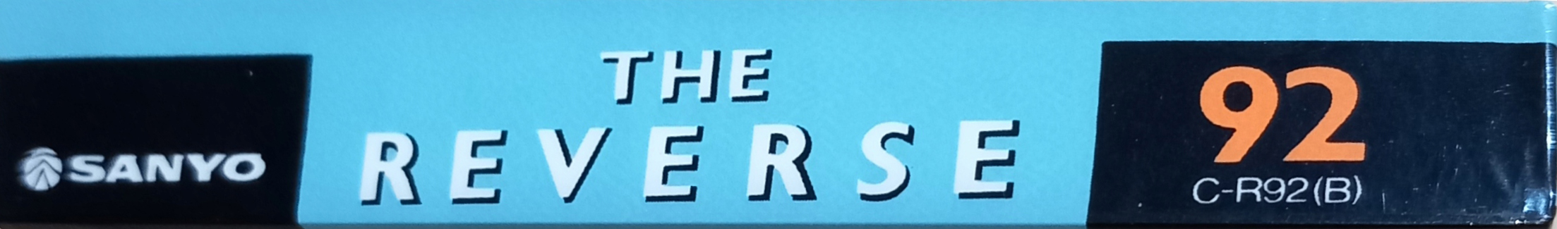 Compact Cassette Sanyo The Reverse 92 "C-R92(B)" Type I Normal 1986 Japan