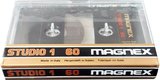 Compact Cassette Magnex Studio 1 60 Type I Normal 1985 Europe