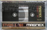 Compact Cassette Magnex Studio 1 60 Type I Normal 1985 Europe