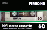 Compact Cassette Hema Ferro HD 60 Type I Normal 1983 Netherlands