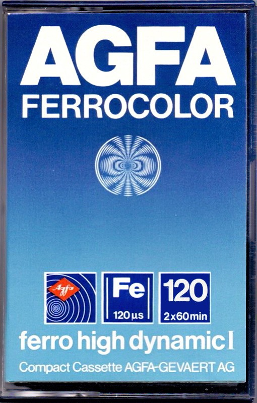 Compact Cassette AGFA Ferrocolor 120 Type I Normal 1979 Europe