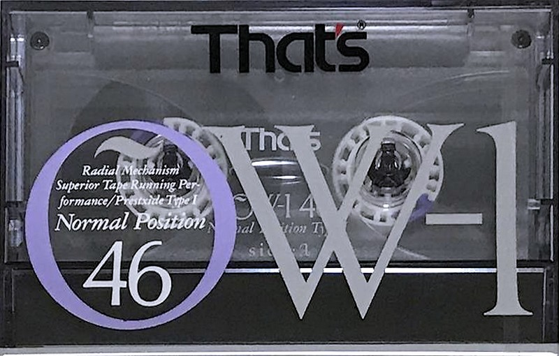 Compact Cassette Thats OW-1 46 Type I Normal 1990 Japan