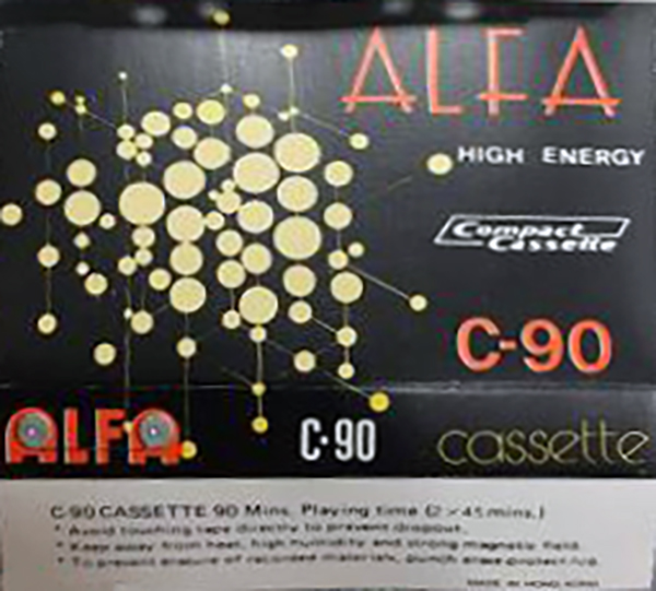Compact Cassette Alfa 90 Type I Normal Hong Kong