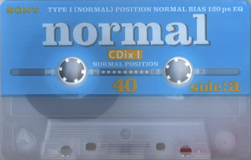 Compact Cassette Sony CDix I 40 "C-40CDX1D" Type I Normal 1996 Japan