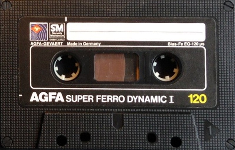 Compact Cassette AGFA Super Ferro Dynamic I 120 Type I Normal 1980 Europe