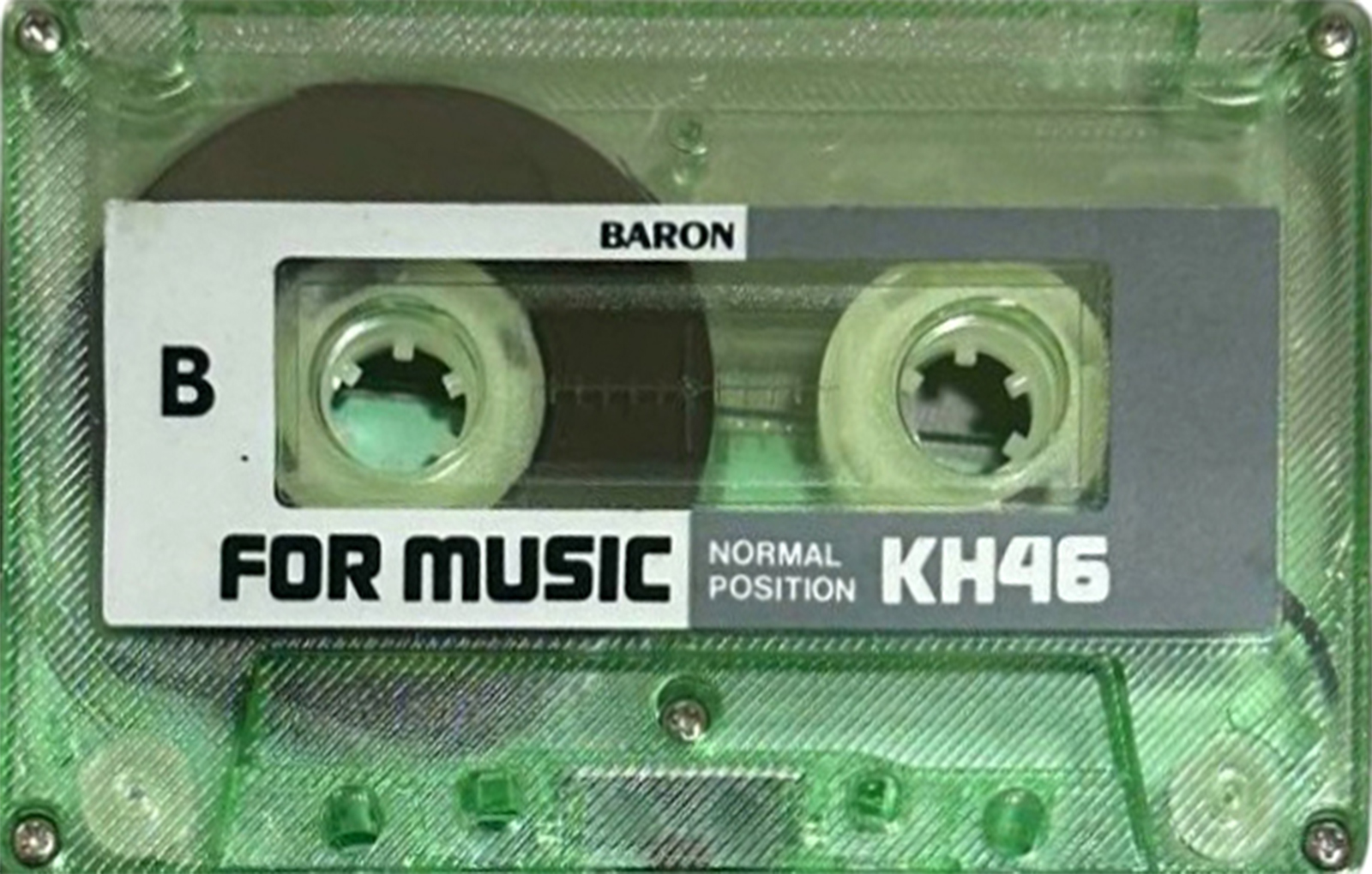Compact Cassette Baron KH 46 "For Music" Type I Normal 1985 Japan
