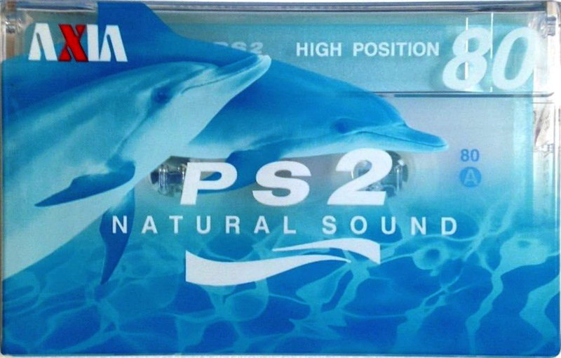 Compact Cassette AXIA PS-II / PS-2 80 "PS2M 80" Type II Chrome 2001 Japan