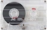 Compact Cassette JVC GI 60 "G1-60B" Type I Normal 1992 North America