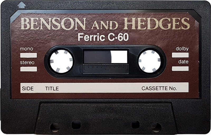 Compact Cassette Benson and Hedges 60 Type I Normal Italy
