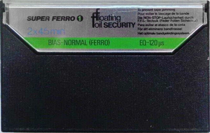 Compact Cassette Radiola Super Ferro 90 Type I Normal 1979 Europe