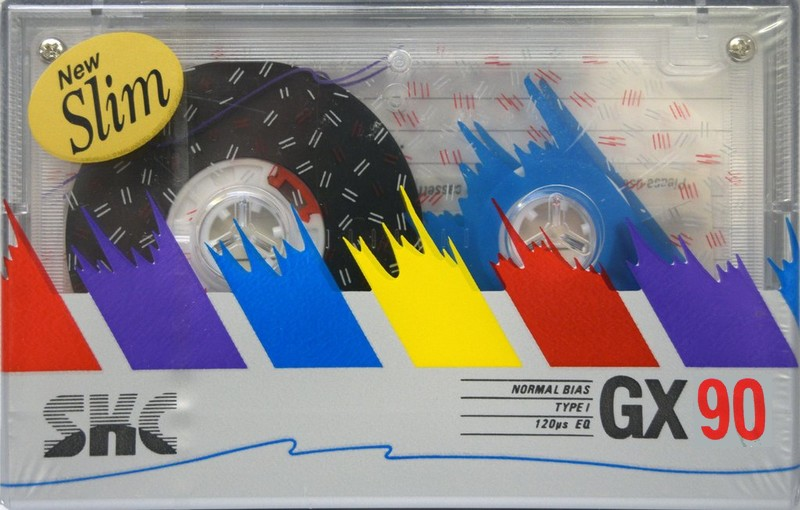Compact Cassette SKC GX 90 Type I Normal 1990 USA