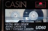 Compact Cassette Casin 60 "UD" Type I Normal Europe