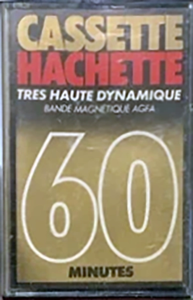 Compact Cassette Hachette Tres Haute Dynamique 60 Type I Normal 1984 France