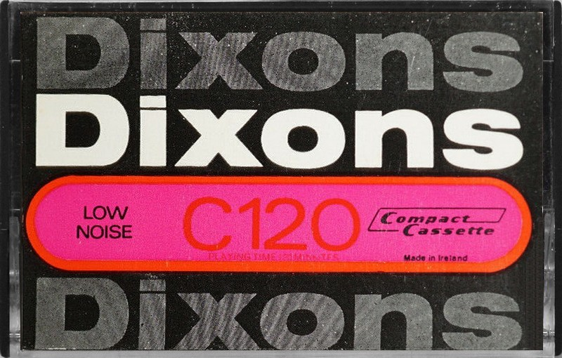 Compact Cassette Dixons 120 Type I Normal 1978 UK
