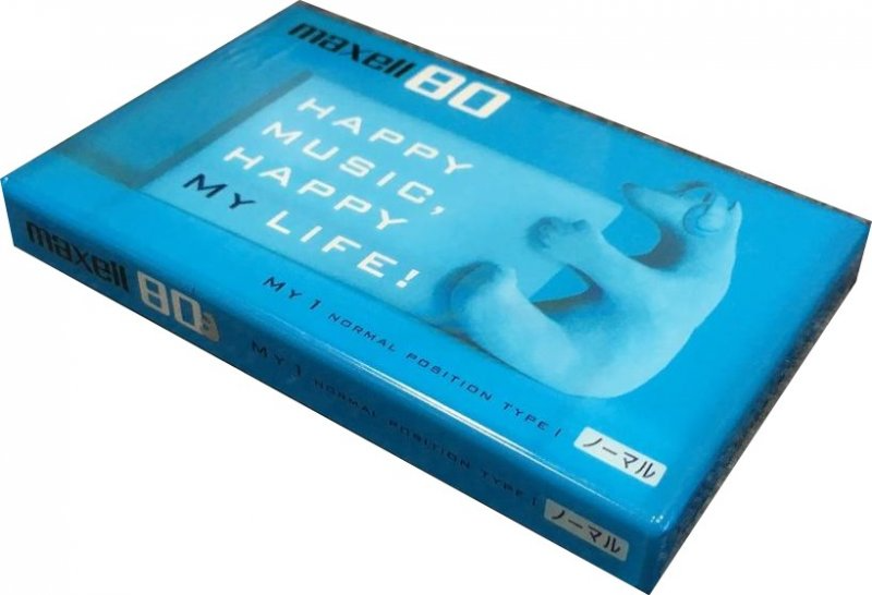 Compact Cassette Maxell My1 80 "MY1-80N" Type I Normal 2000 Japan