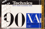Compact Cassette Technics XA 90 "RT-90XAII" Type II Chrome 1979 Japan