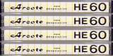 Compact Cassette Arcote 60 "HE" Type I Normal Europe
