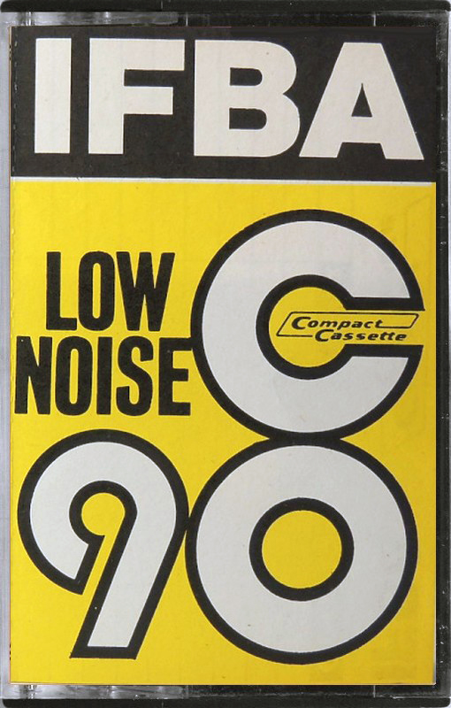 Compact Cassette IFBA 90 "for Broddman" Type I Normal Sweden