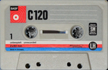 Compact Cassette BASF LH 120 Type I Normal 1971 Germany