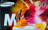 Compact Cassette Samsung MD 60 Type I Normal 2001 Europe