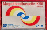 Compact Cassette ORWO 90 Type I Normal 1978 East Germany