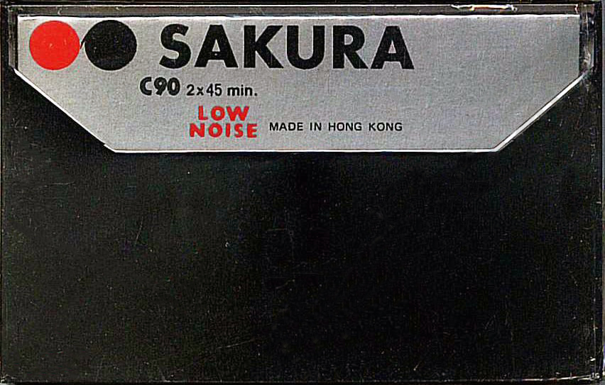 Compact Cassette Sakura 90 Type I Normal 1978 Hong Kong