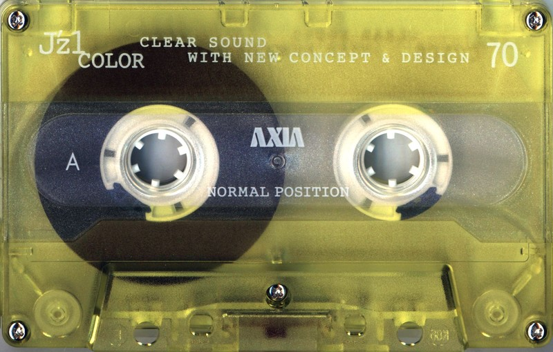 Compact Cassette AXIA J`z 1 Color 70 "JZ1J 70" Type I Normal 2001 Japan