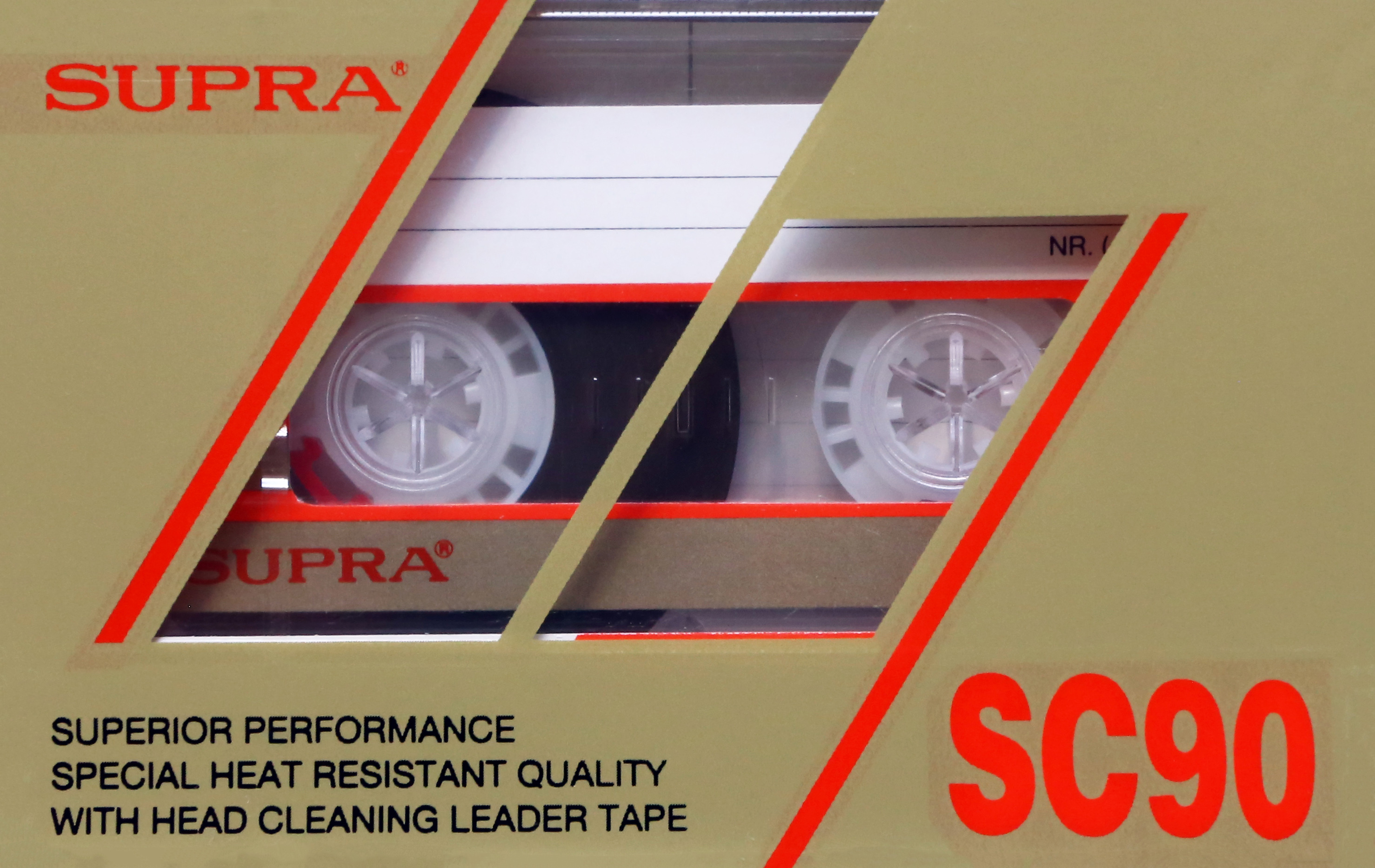 Compact Cassette Supra SC 90 Type I Normal 1990 Europe