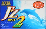 Compact Cassette AXIA J`z 2 120 "JZ2F 120" Type II Chrome 1996 Japan