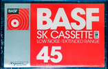 Compact Cassette BASF SK 45 Type I Normal 1973 USA
