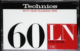 Compact Cassette Technics LN 60 "RT-60LN" Type I Normal 1978 Japan