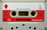 Compact Cassette Technics LN 60 "RT-60LN" Type I Normal 1978 Japan