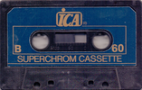 Compact Cassette ICA 60 Type II Chrome Germany