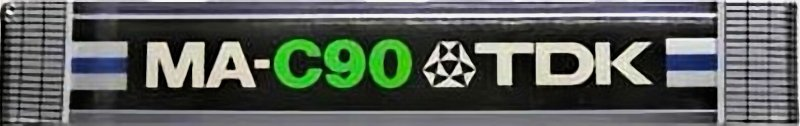 Compact Cassette TDK MA 90 Type IV Metal 1979 Japan