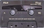 Compact Cassette Fuji FR Metal 90 Type IV Metal 1992 North America